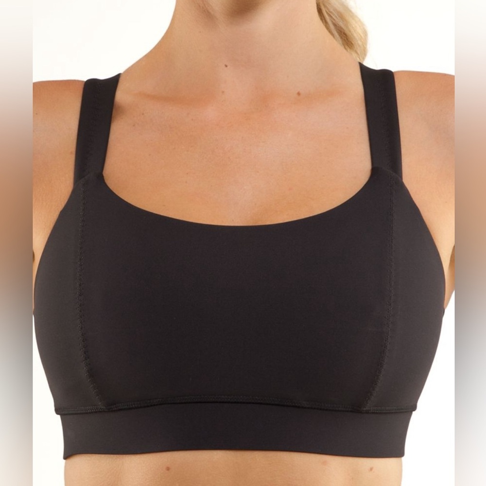 Lululemon Cross your heart sports bra | black | size 4